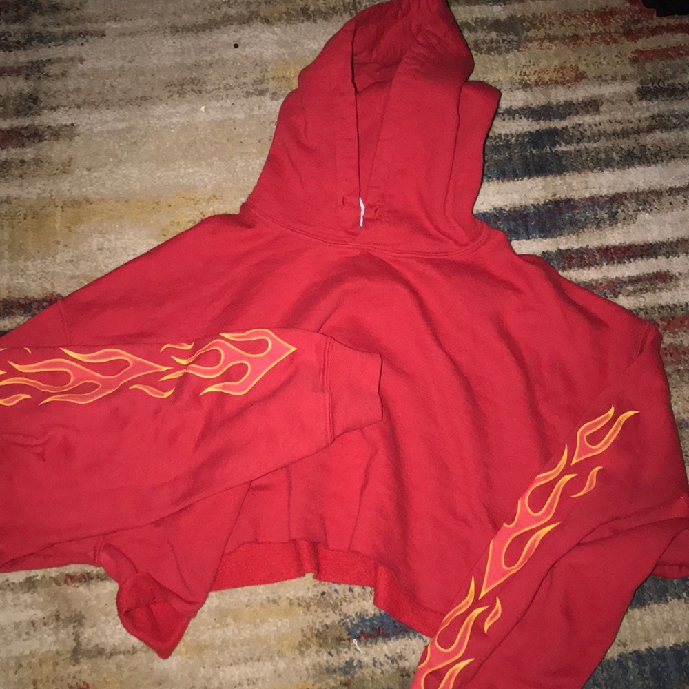 Cropped hoodie